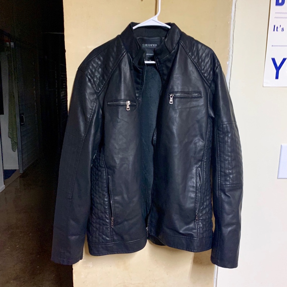 Men’s Black Winter Riding Jacket
